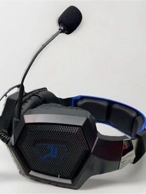 RUNMUS Gaming Headset for PS4 Xbox One PC Headset w Surround Sound Noise